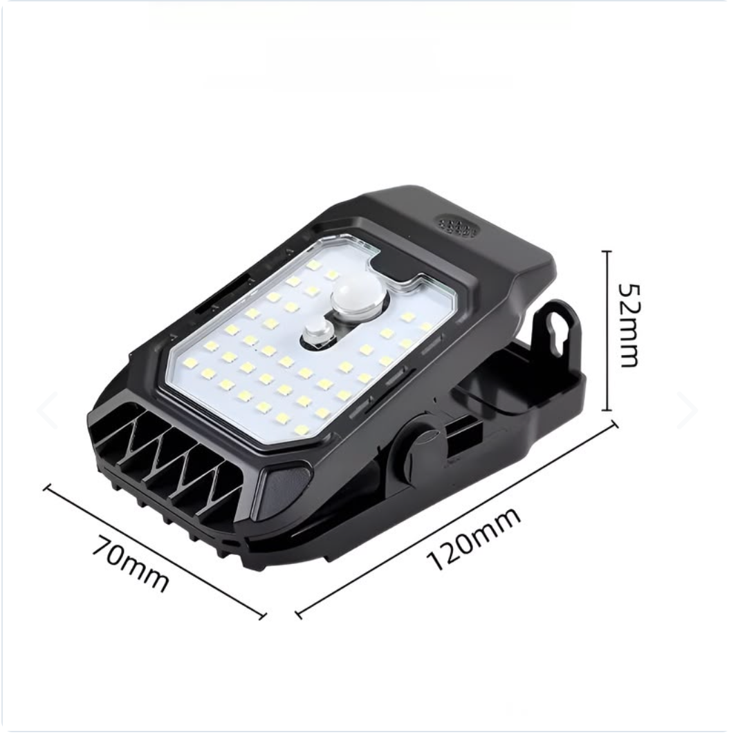 Lampara Solar Con Clip Sensor