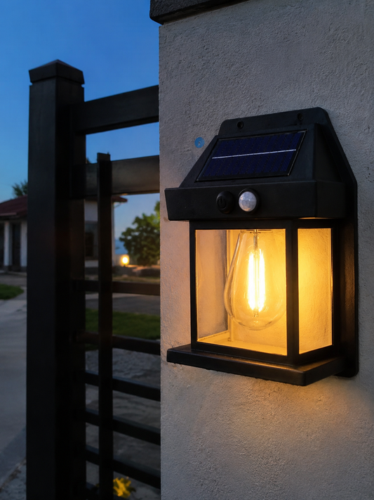 2x1 🎁 Foco Solar Luz Calida